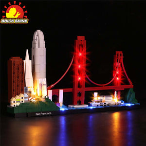 Brick Shine Light Kit  for LEGO® Architecture San Francisco 21043