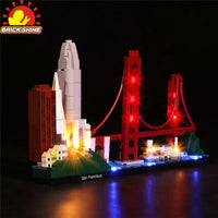 Brick Shine Light Kit  for LEGO® Architecture San Francisco 21043
