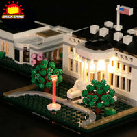 Brick Shine Light Kit for LEGO® The White House 21054
