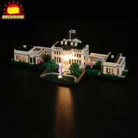 Brick Shine Light Kit for LEGO® The White House 21054
