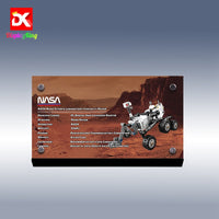 Display King - Display plaque for LEGO NASA Mars Science Laboratory Curiosity Rover 21104
