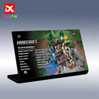 Display King - Display plaque for LEGO The First Adventure 21169
