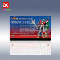 Display King - Display plaque for LEGO Ideas Voltron 21311
