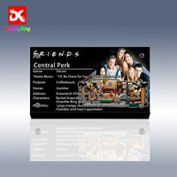 Display King - Display plaque for LEGO Central Perk 21319
