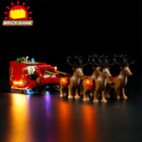 Brick Shine - Light Kit for LEGO® 40499 Santa's Sleigh
