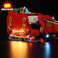 Brick Shine - Light Kit for LEGO® 40499 Santa's Sleigh
