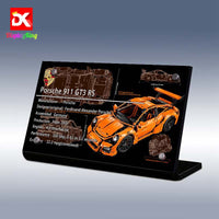 Display King - Display plaque for LEGO Technic Porsche 911 GT3 RS 42056
