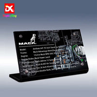 Display King - Display plaque for LEGO Mack Anthem 42078
