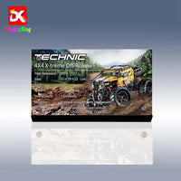 Display King - Display plaque for LEGO 4X4 X-treme Off-Roader 42099
