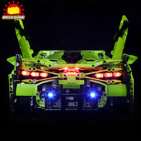 Brick Shine Light Kit for Lego® Lamborghini Sian FKP 37 42115
