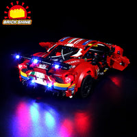 Brick Shine GC Light Kit for LEGO® Ferrari 488 GTE “AF Corse #51” 42125
