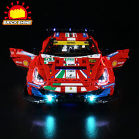 Brick Shine GC Light Kit for LEGO® Ferrari 488 GTE “AF Corse #51” 42125
