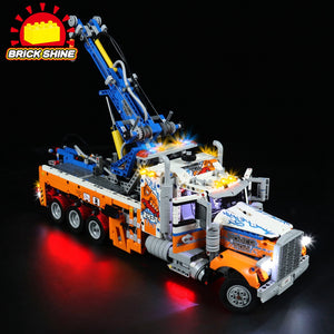Brick Shine - Light Kit for LEGO® Heavy-duty Tow Truck 42128