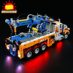Brick Shine - Light Kit for LEGO® Heavy-duty Tow Truck 42128