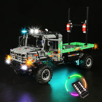 Brick Shine - Light Kit for LEGO® 4x4 Mercedes-Benz Zetros Trial Truck 42129
