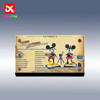 Display plaque for LEGO 43179 Disney Mickey Mouse & Minnie Mouse Characters
