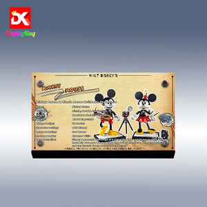 Display plaque for LEGO 43179 Disney Mickey Mouse & Minnie Mouse Characters