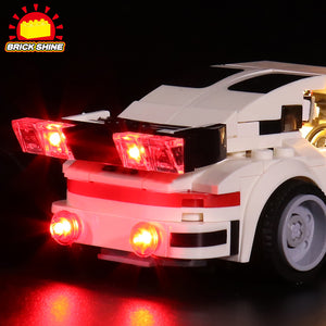 Brick Shine Light Kit for Lego® Speed Champions 1974 Porsche 911 Turbo 75895