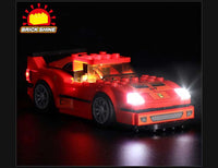 Brick Shine Light Kit for  LEGO® Ferrari F40 Competizione 75890
