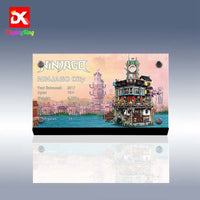 Display King - Display plaque for LEGO Ninjago Ninjago City 70620
