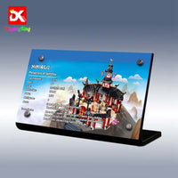 Display King - Display plaque for LEGO Monastery of Spinjitzu 70670
