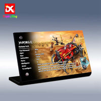 Display King - Display plaque for LEGO Katana 4x4 70675
