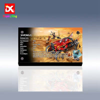 Display King - Display plaque for LEGO Katana 4x4 70675
