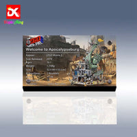 Display King - Display plaque for LEGO Welcome To APOCALYPSEBURG 70840
