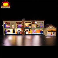 Brick Shine Light Kit for LEGO® The Simpsons House  71006
