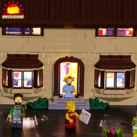 Brick Shine Light Kit for LEGO® The Simpsons House  71006
