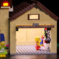 Brick Shine Light Kit for LEGO® The Simpsons House  71006
