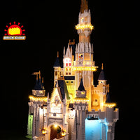 Brick Shine GC Light Kit for LEGO® The Disney Castle 71040