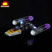 Brick Shine Light Kit for LEGO® Star Wars Y-Wing Star Fighter 75181
