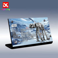 Display King - Display plaque for LEGO Star Wars AT-AT Walker 75288
