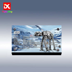 Display King - Display plaque for LEGO Star Wars AT-AT Walker 75288