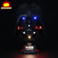 Brick Shine - Light Kit for LEGO® Star Wars Darth Vader Helmet 75304
