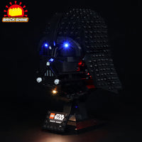 Brick Shine - Light Kit for LEGO® Star Wars Darth Vader Helmet 75304
