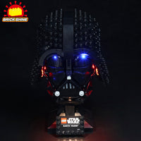 Brick Shine - Light Kit for LEGO® Star Wars Darth Vader Helmet 75304
