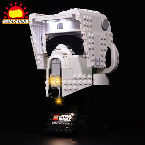 Brick Shine Light Kit for LEGO® Scout Trooper™ Helmet 75305