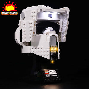 Brick Shine Light Kit for LEGO® Scout Trooper™ Helmet 75305