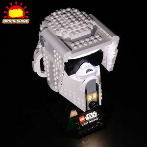 Brick Shine Light Kit for LEGO® Scout Trooper™ Helmet 75305