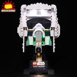 Brick Shine Light Kit for LEGO® Scout Trooper™ Helmet 75305