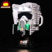 Brick Shine Light Kit for LEGO® Scout Trooper™ Helmet 75305
