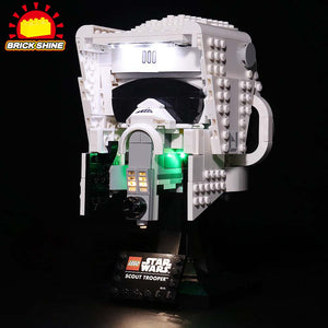 Brick Shine Light Kit for LEGO® Scout Trooper™ Helmet 75305