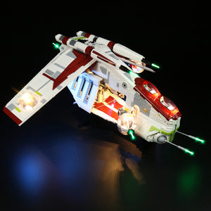 Brick Shine GC Light Kit for LEGO® Republic Gunship 75309