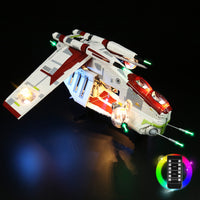 Brick Shine GC Light Kit for LEGO® Republic Gunship 75309
