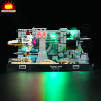 Brick Shine -  Light Kit for LEGO® Death Star Trench Run Diorama 75329
