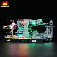 Brick Shine -  Light Kit for LEGO® Death Star Trench Run Diorama 75329
