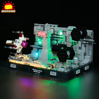 Brick Shine -  Light Kit for LEGO® Death Star Trench Run Diorama 75329
