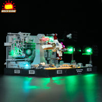 Brick Shine -  Light Kit for LEGO® Death Star Trench Run Diorama 75329
